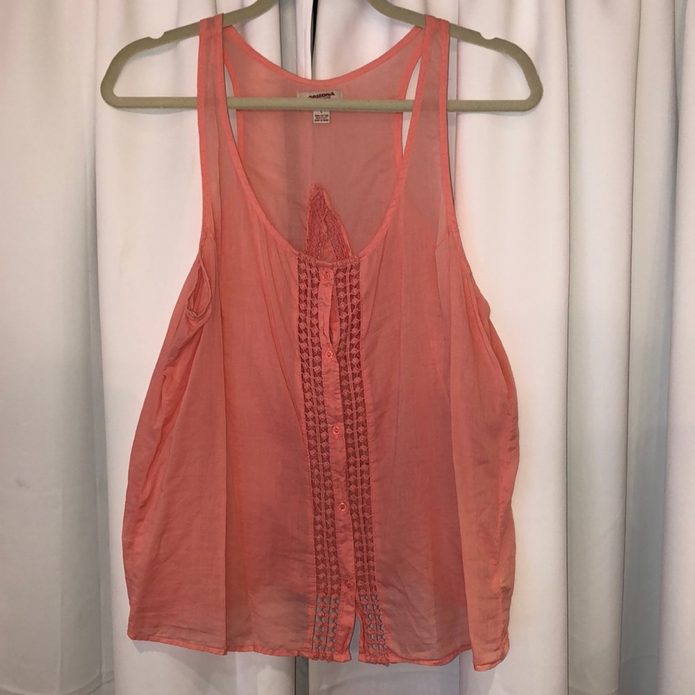 Bohemian style racerback top